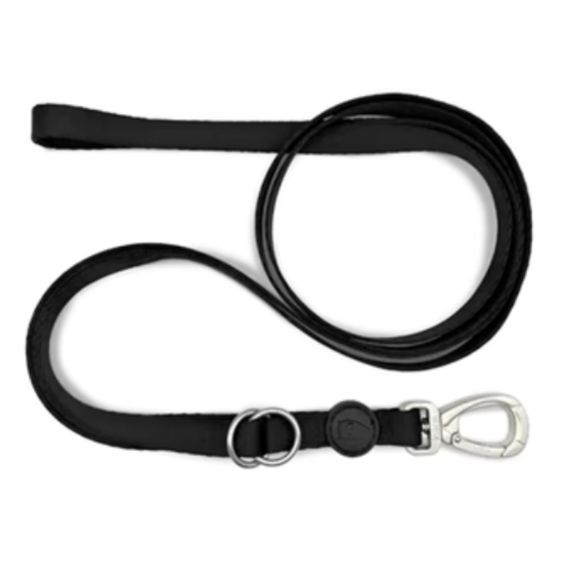 Morso Hundeleine Verstellbar Recycelte Reinheit Schwarz